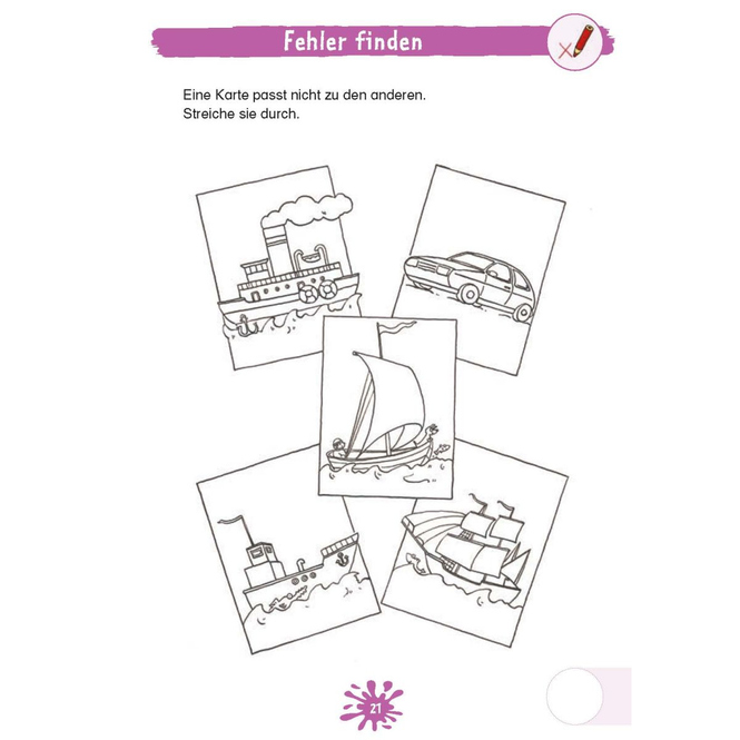 DUDEN - Mein großes Suchbuch mit Rabe Linus - Finde den Fehler!