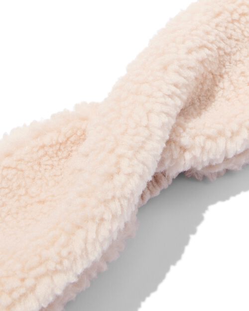 bandeau femme avec torsade teddy