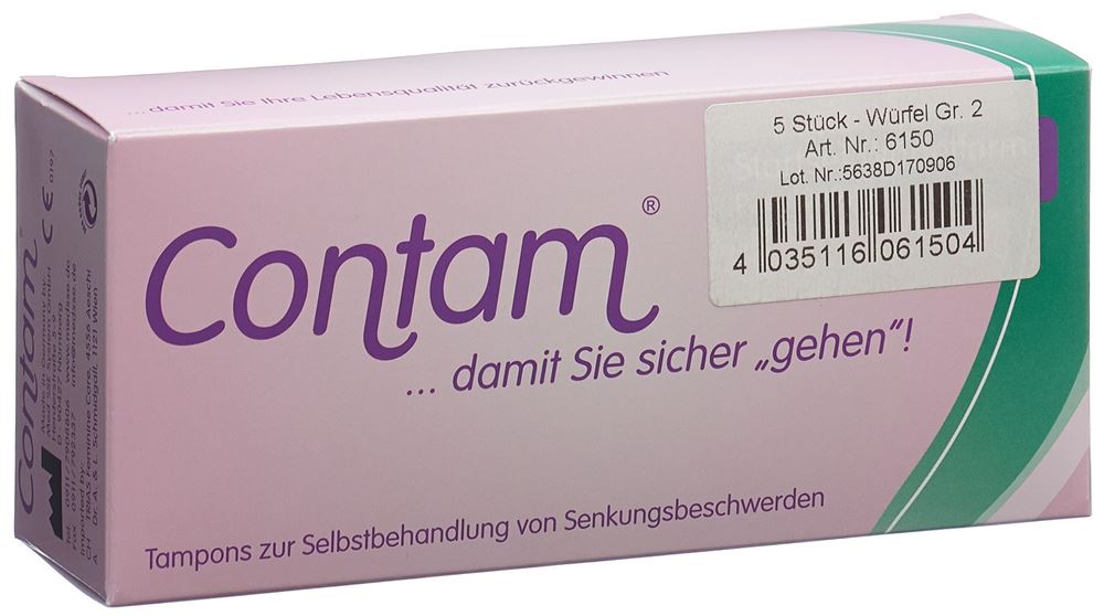 CONTAM Würfel 37mm Grösse 2 5 Stk