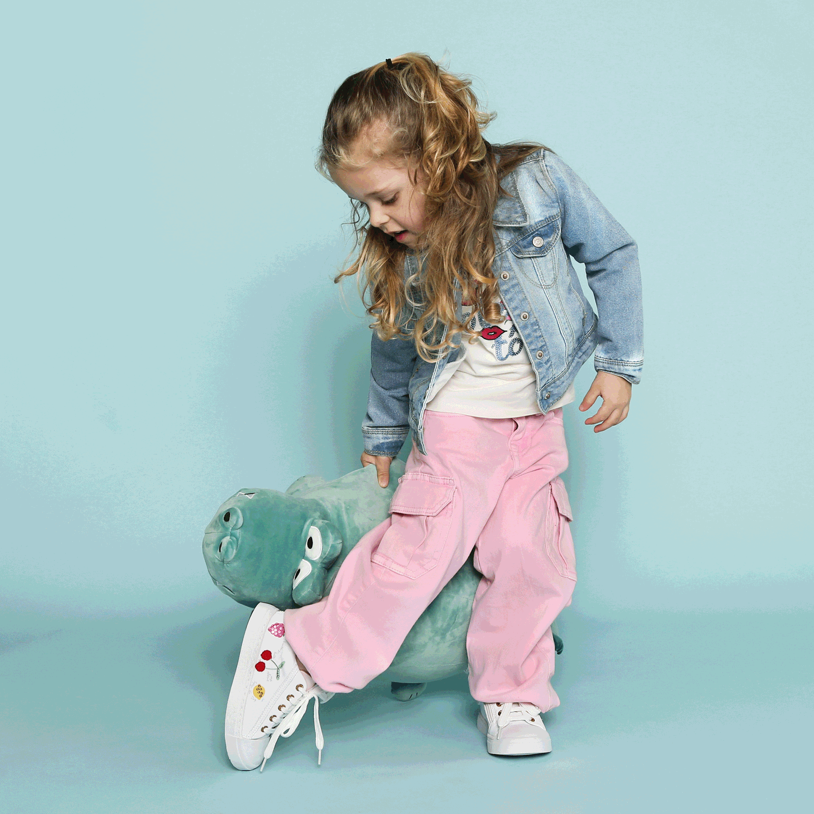 Shoesme weißer Sneaker mit Obst