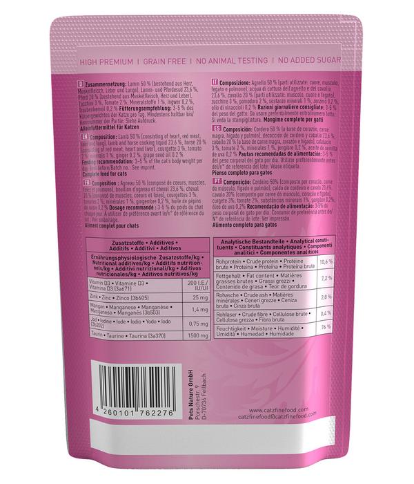 Catz finefood, Nassfutter für Katzen, 16 x 85