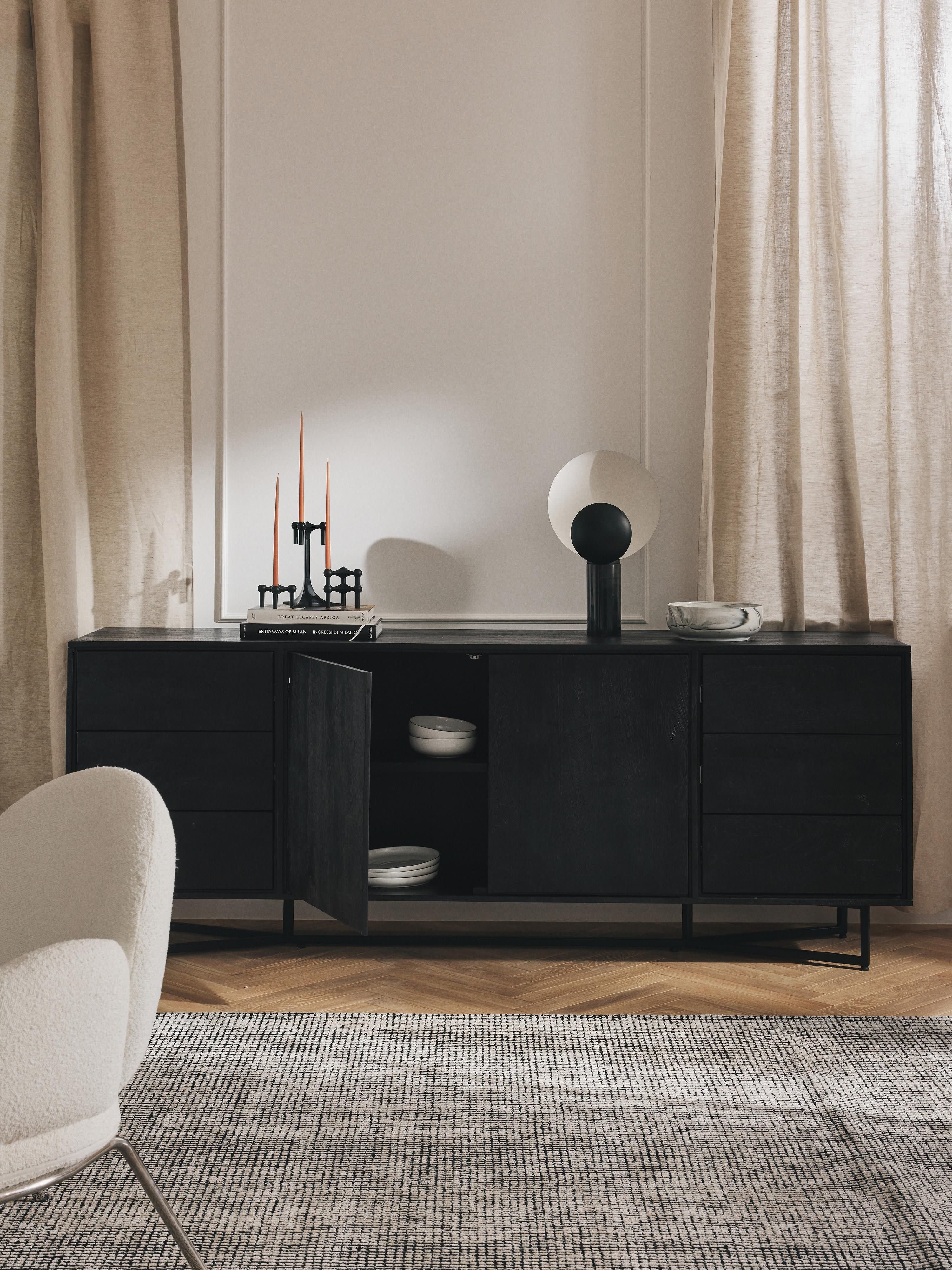 XL dressoir Luca gemaakt van mangohout