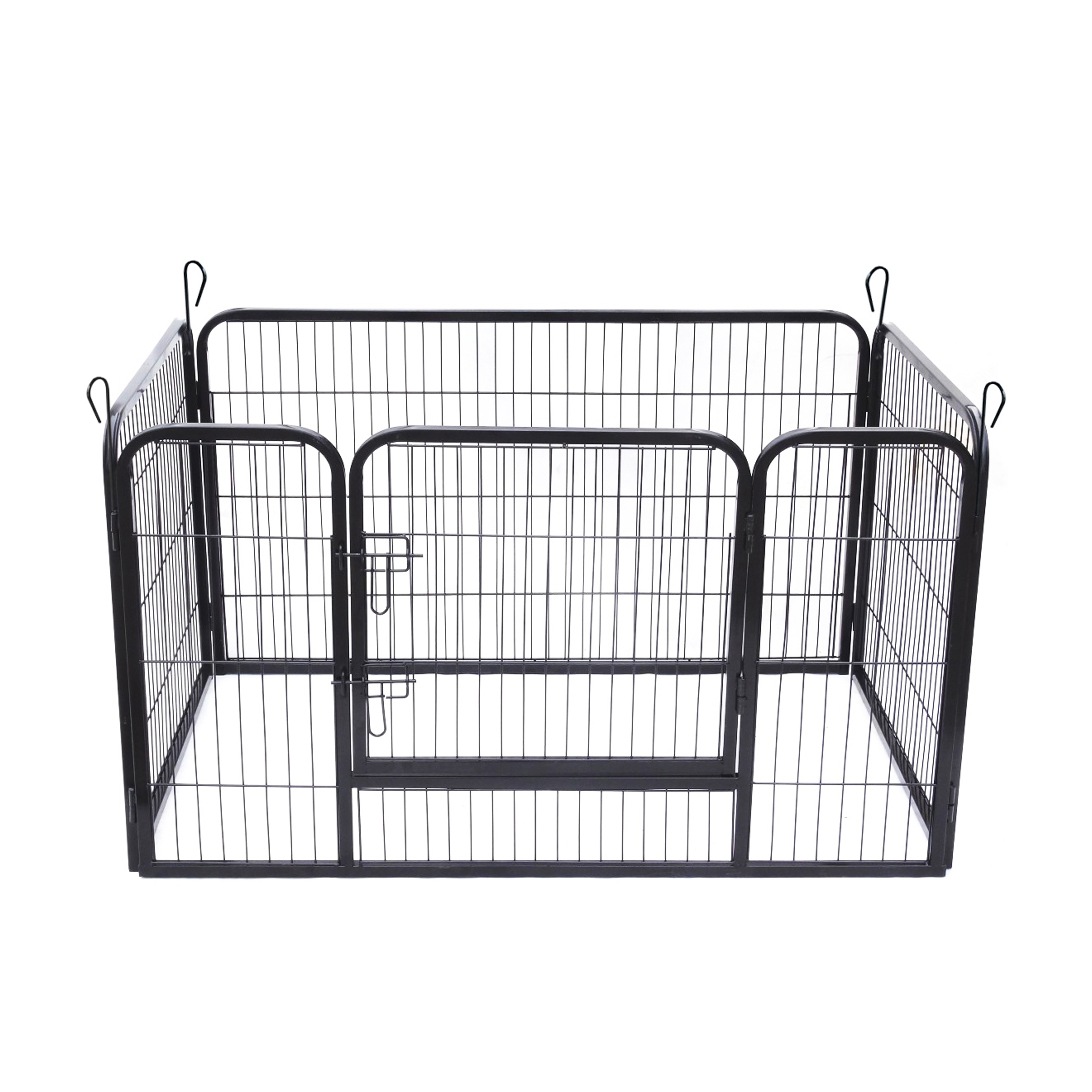 Laufgitter für Hunde massiv 125 x 80 x 70 cm