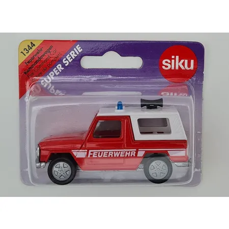 SIKU 1344 Siku Super Feuerwehr-Kommandowagen, Mercedes-Benz 280 GE, 1:56