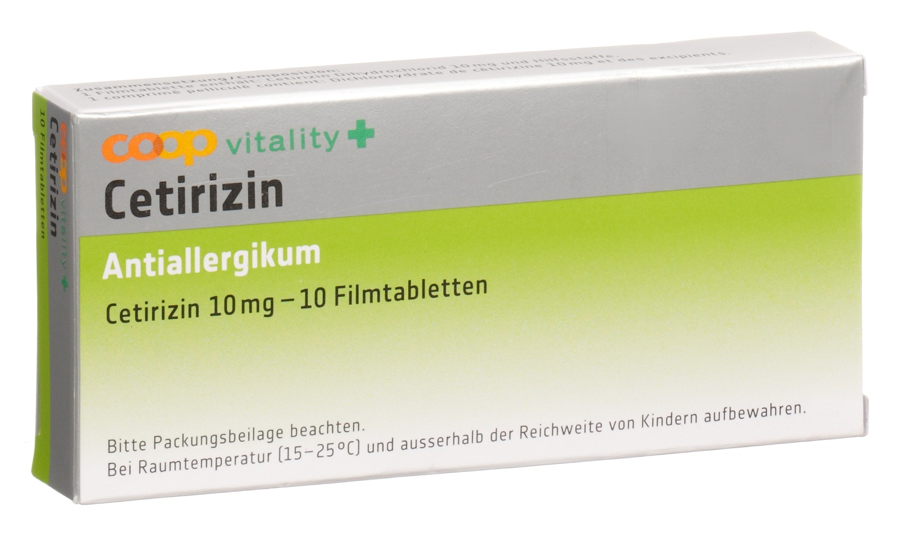 Coop Vitality Cetirizin Filmtabl 10 mg Blist 10 Stk