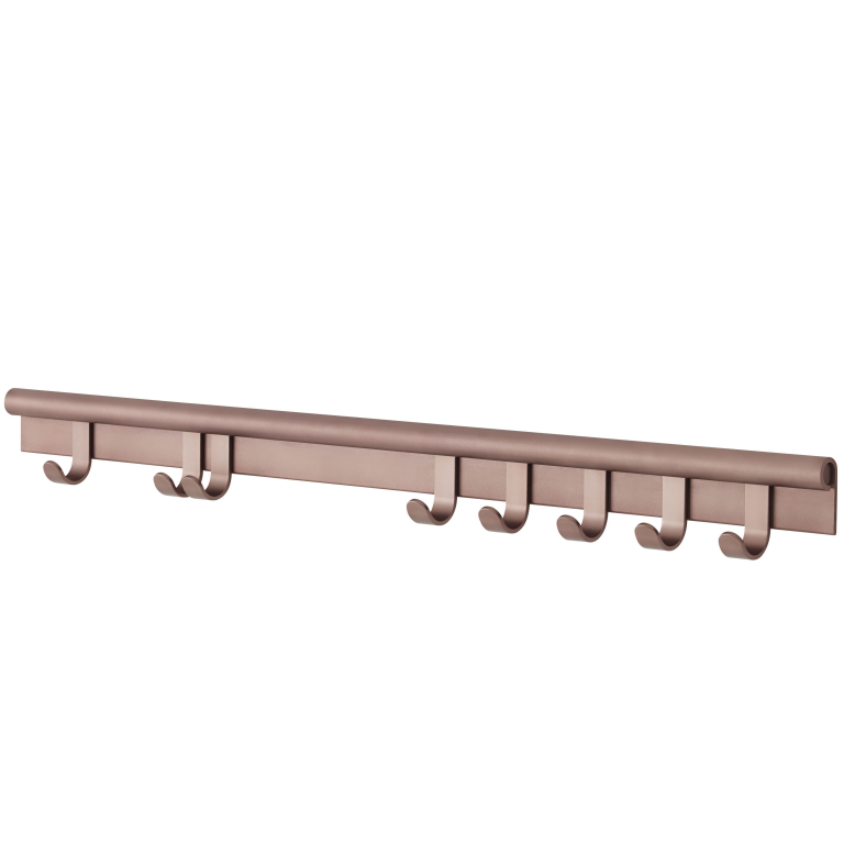 Muuto Coil wandkapstok 100cm plum