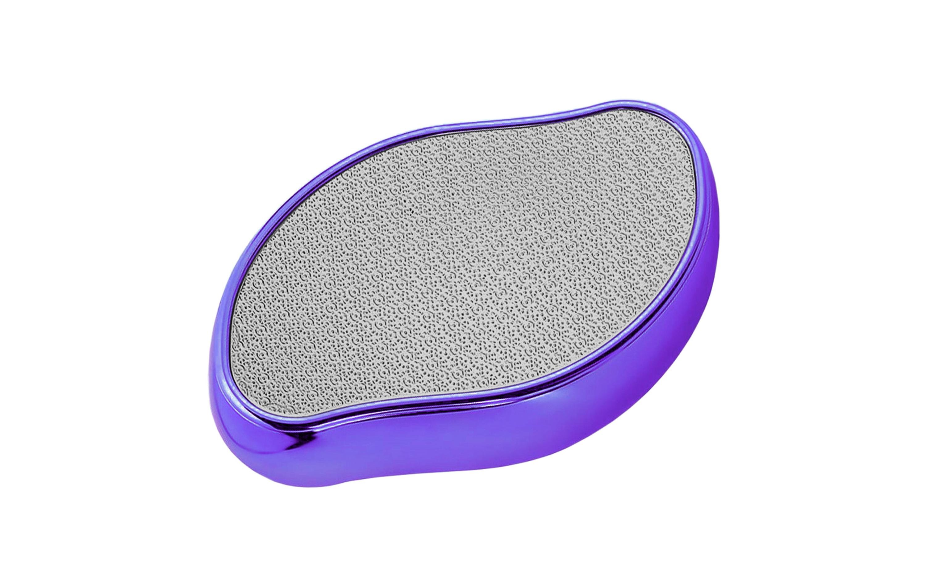 Hornhautentferner Doucette Set ViolettHornhautentferner mit Glasnagelfeile und Nagelschere
