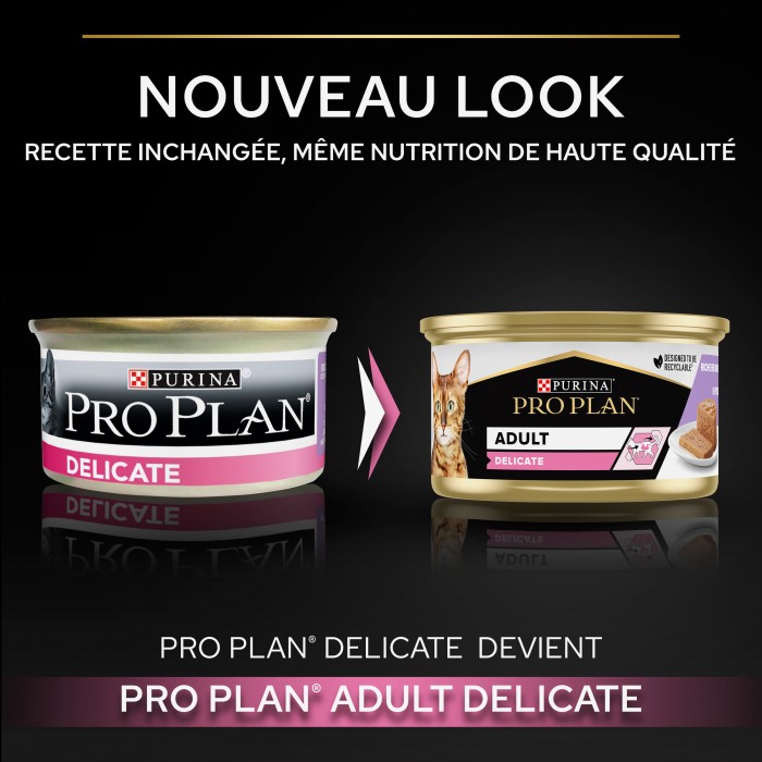 Proplan Delicate - Lot 24 x 85g