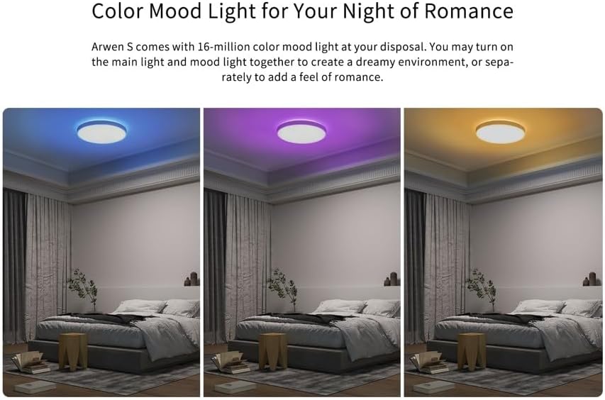 Yeelight Arwen 550S éclairage de plafond Blanc LED F