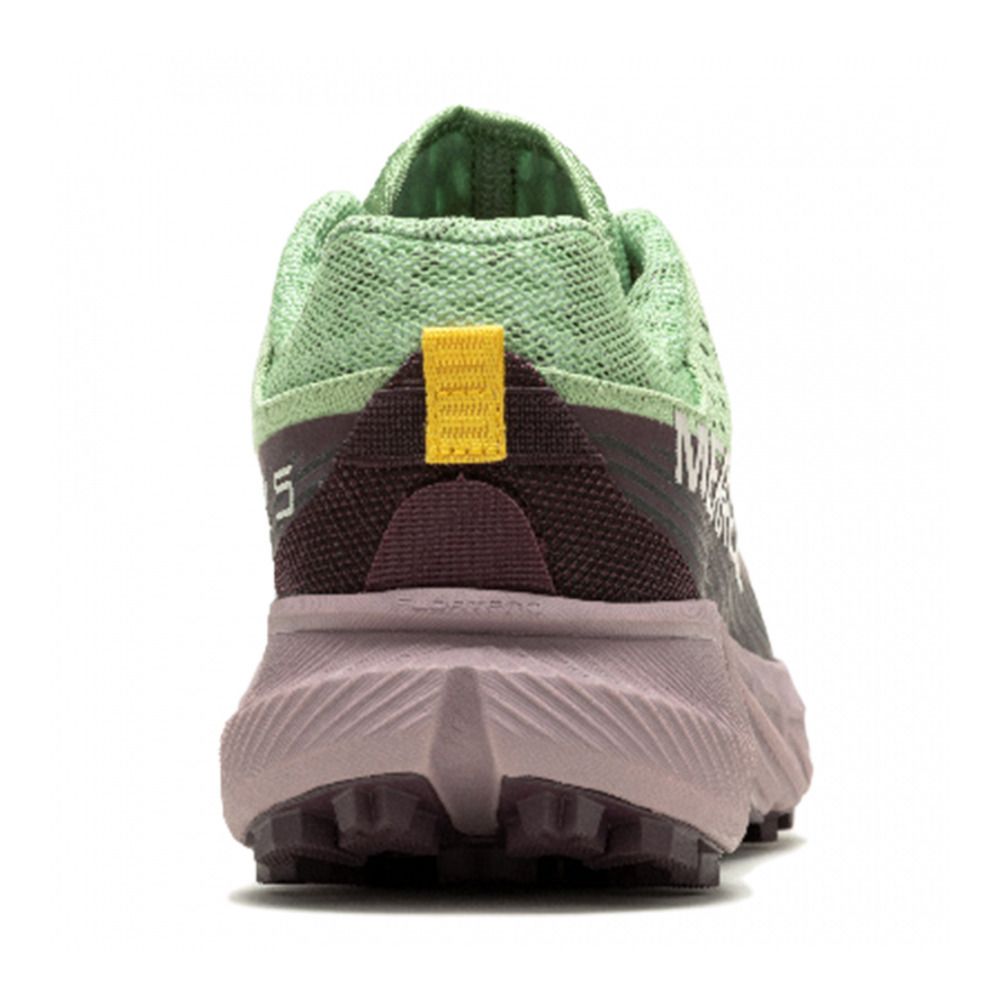Merrell AGILITY PEAK 5 - Chaussures trail Femme pear/burgundy