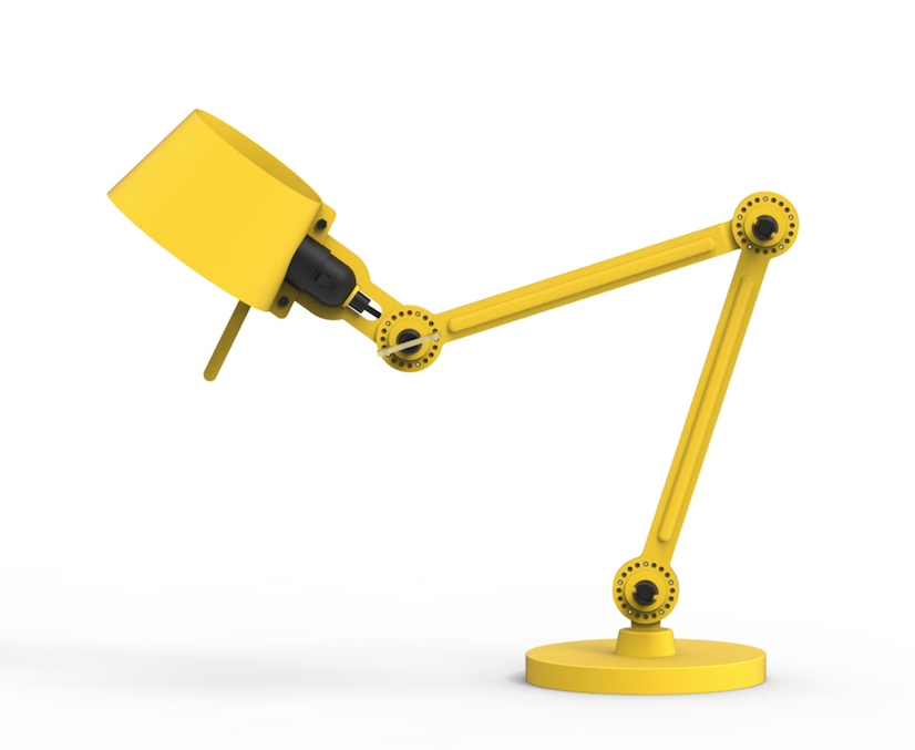 Bureaulamp Bolt 2 arms sunny klein yellow