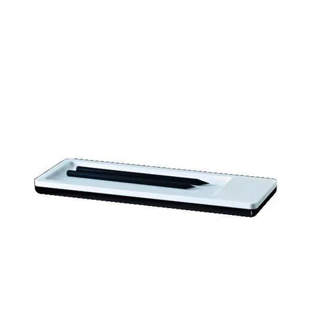 HAN Stiftschale i-Line, 1 Fach, Kunststoff (PS), 280 x 18 x 95 mm, weiß-schwarz