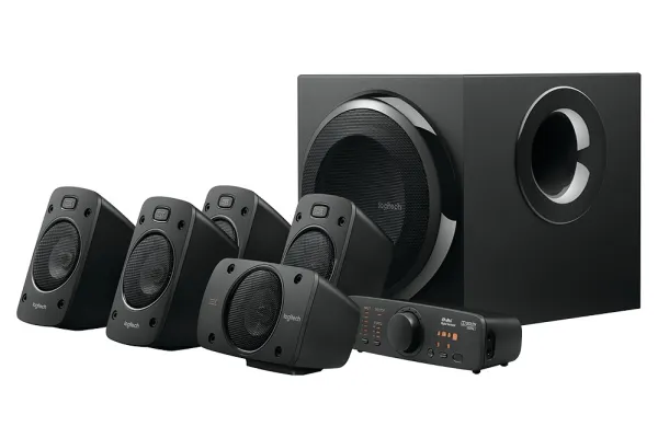 Logitech® | Højttalersystem - til hjemmebiograf - 5.1-kanal - 500 Watt (Total)
