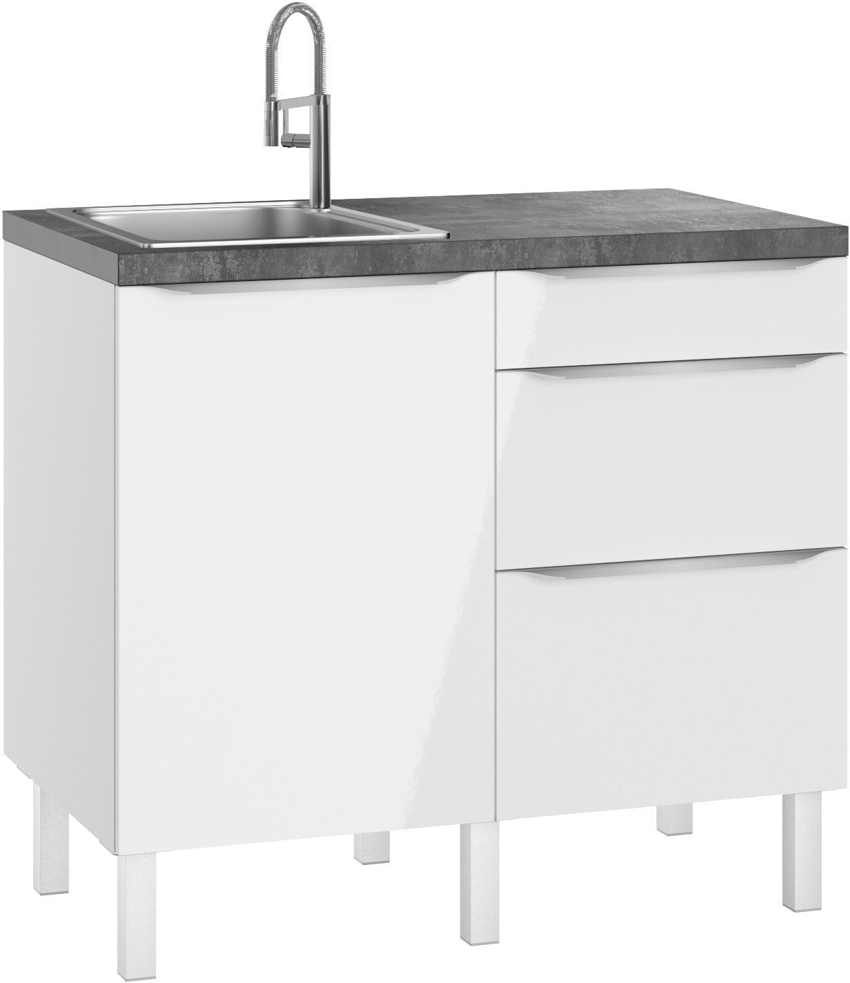 OPTIFIT Pantryküche »Lilly2« Breite 100 cm