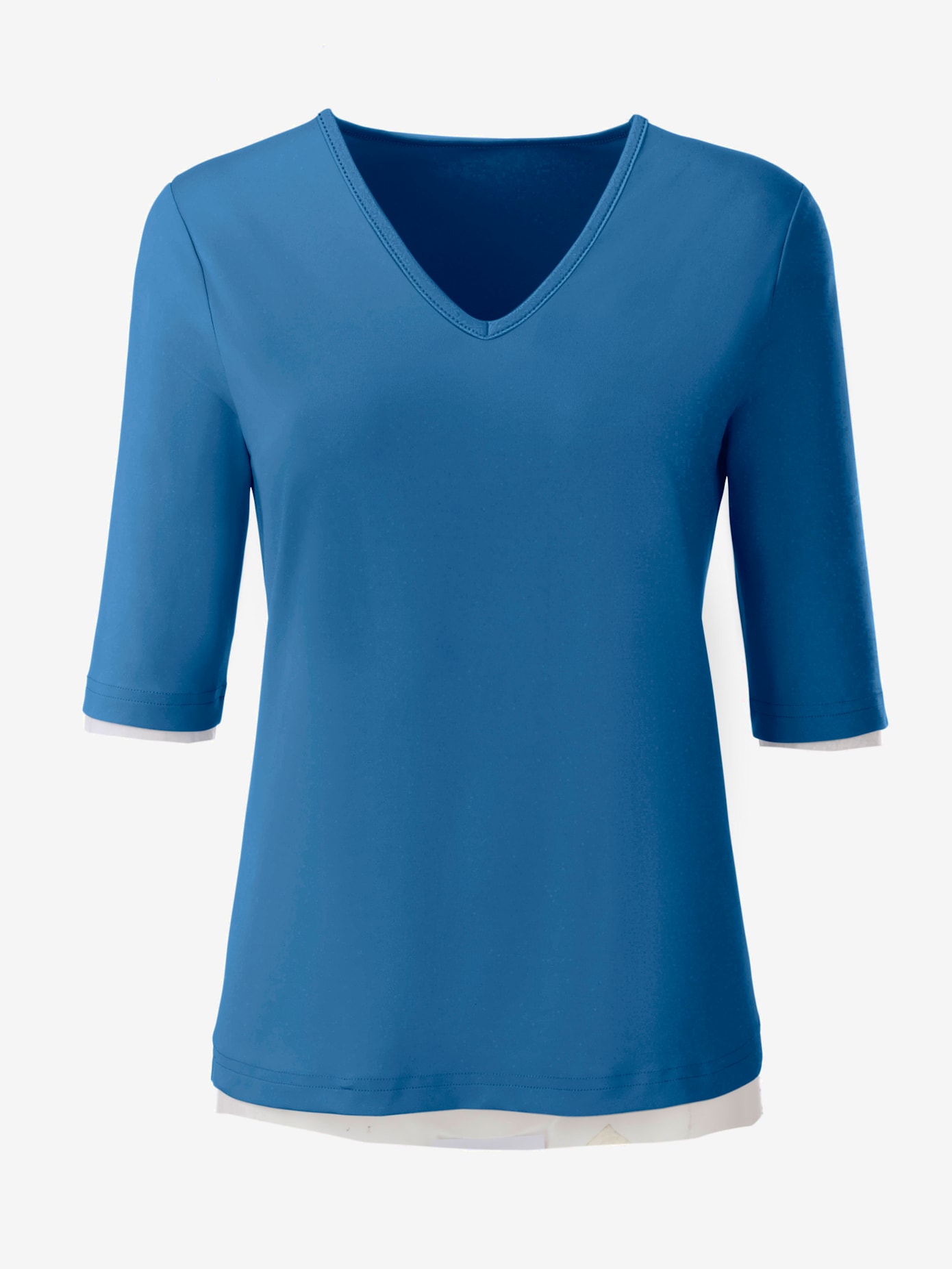 T-shirt en v toucher doux et agréable