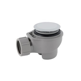 Geberit Uniflex douchebakafvoer compleet t.b.v. douchebak m. gat 52mm glans verchroomd