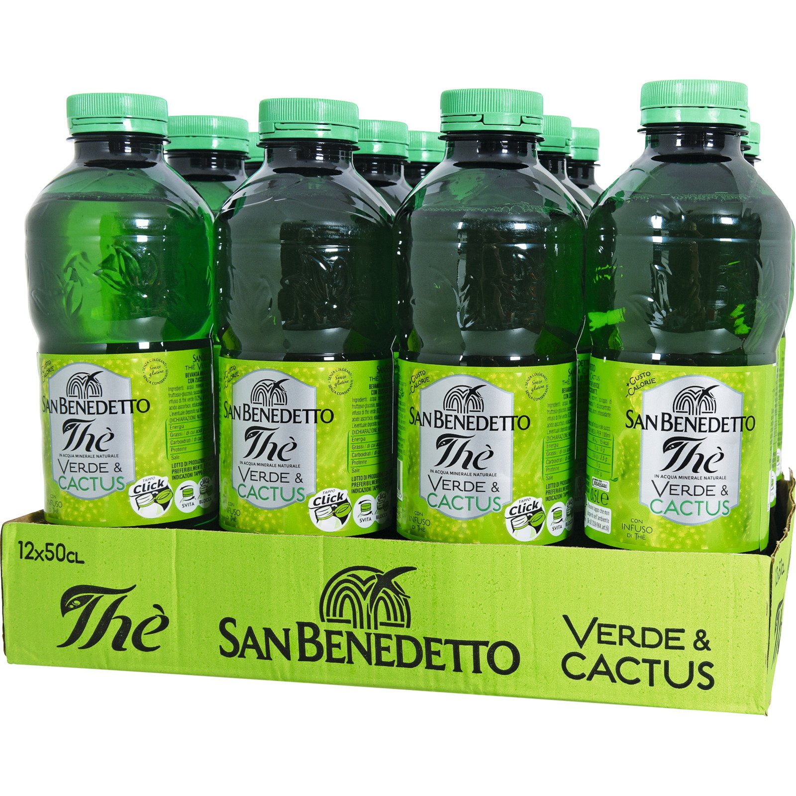 San Benedetto Thè Verde 12x50cl