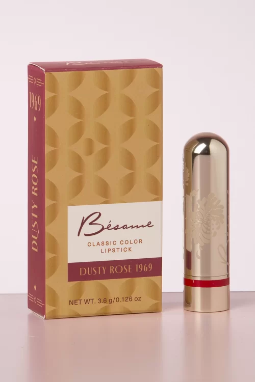 Bésame Cosmetics Classic Colour lippenstift in Dusty Rose