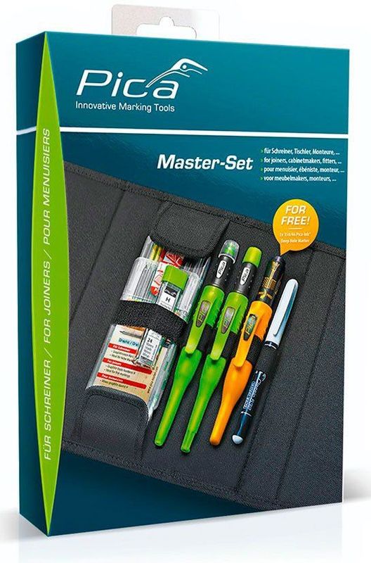 Pica - 55010 Masterset - Stiften - Etui