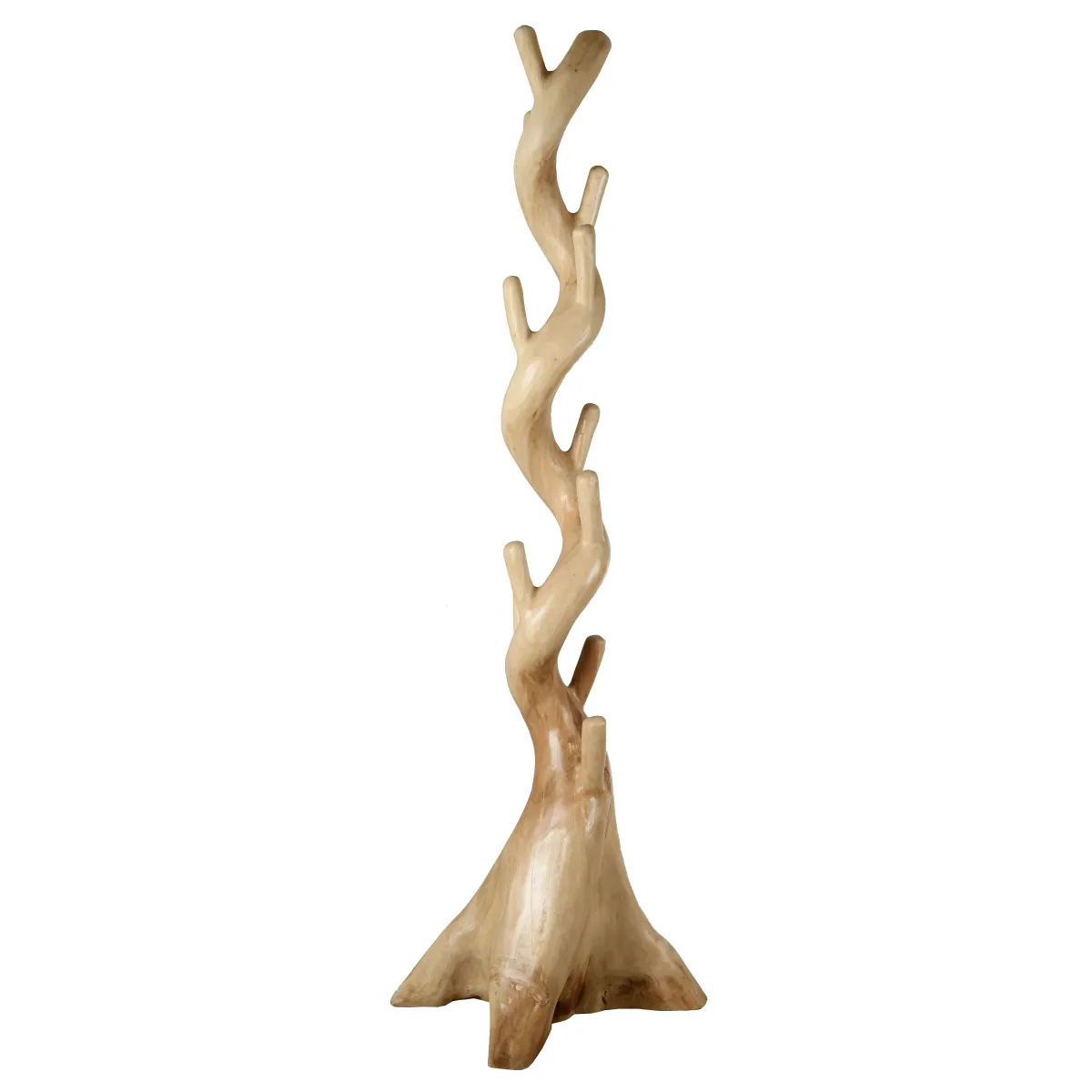 Aubry Gaspard Porte-manteau design acajou