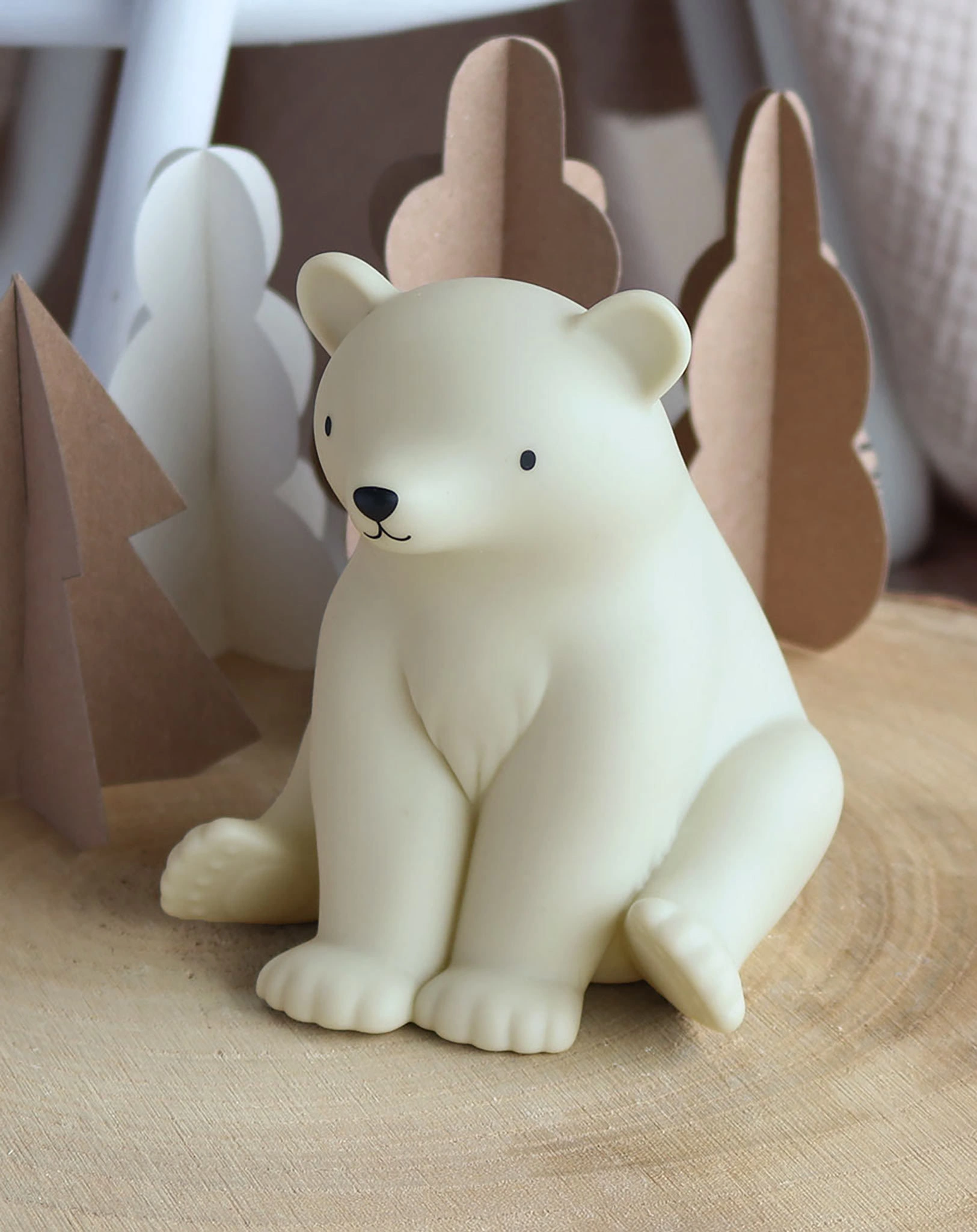 LED-Nachtlicht LITTLE LIGHT POLAR BEAR in weiß