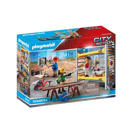 PLAYMOBIL® 70446 City Action - Baugerüst mit Handwerkern
