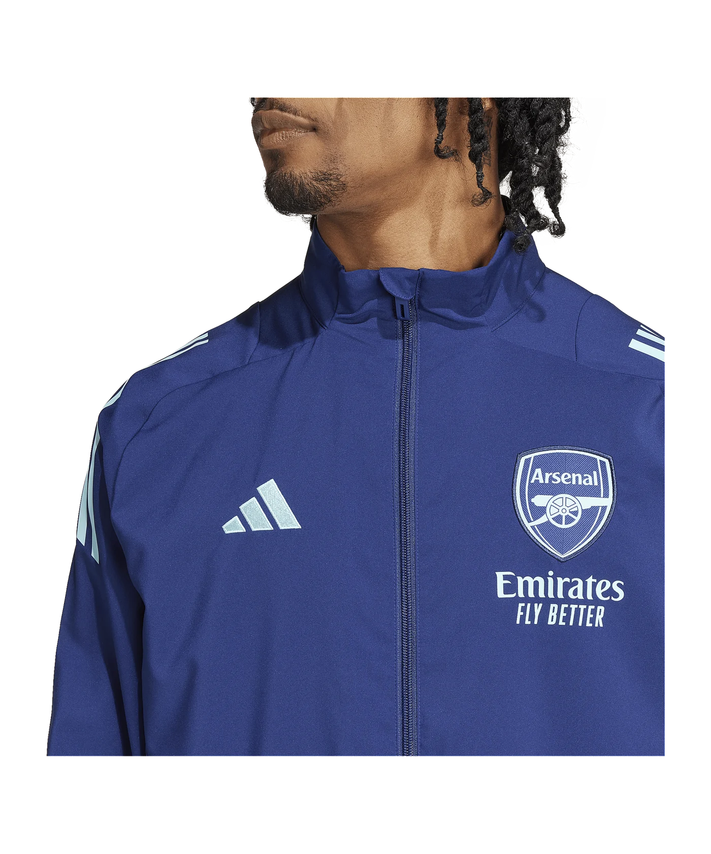 adidas FC Arsenal London Prematch Jacke 2024/2025 Schwarz