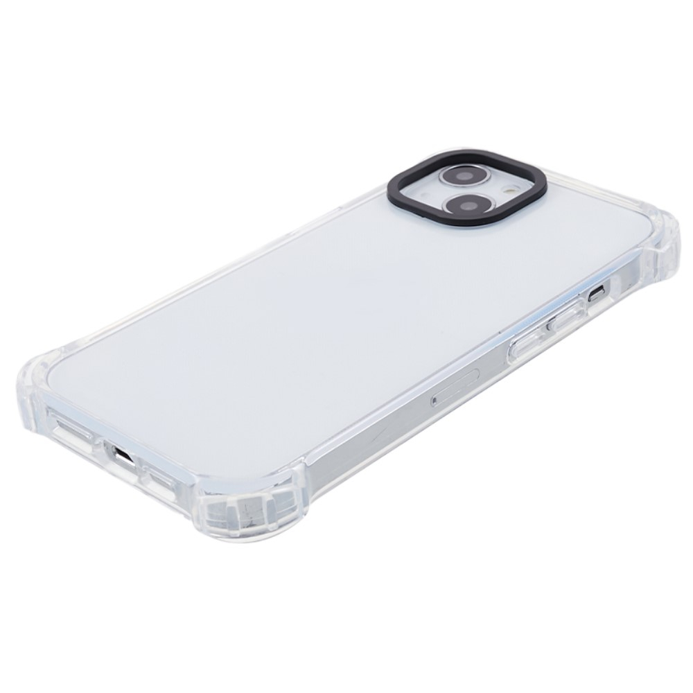 iPhone 13 Gummi Case Hülle mit Air Cushion Fallschutz - Transparent