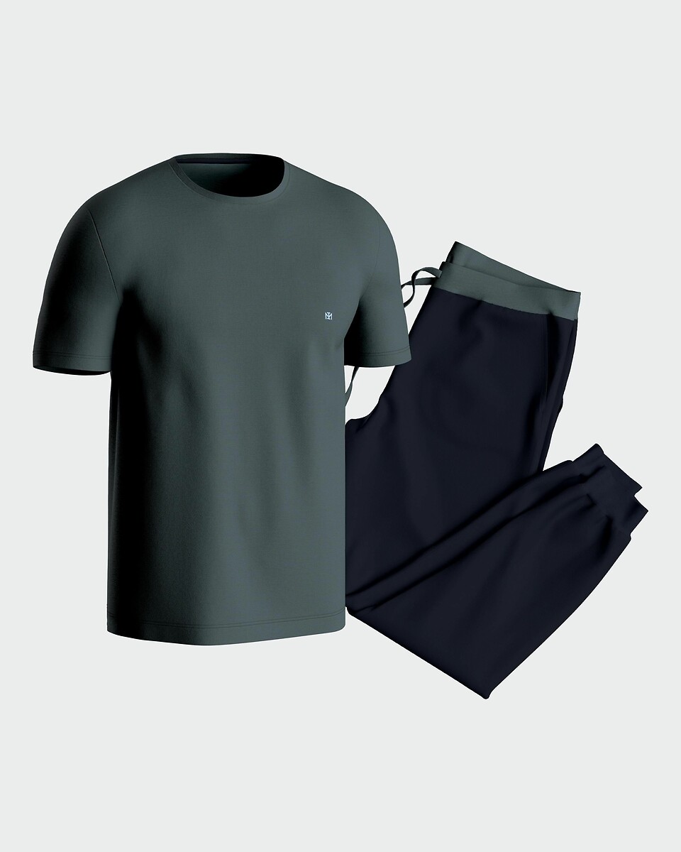 IMPETUS<br>Pijama Lange, ronde hals