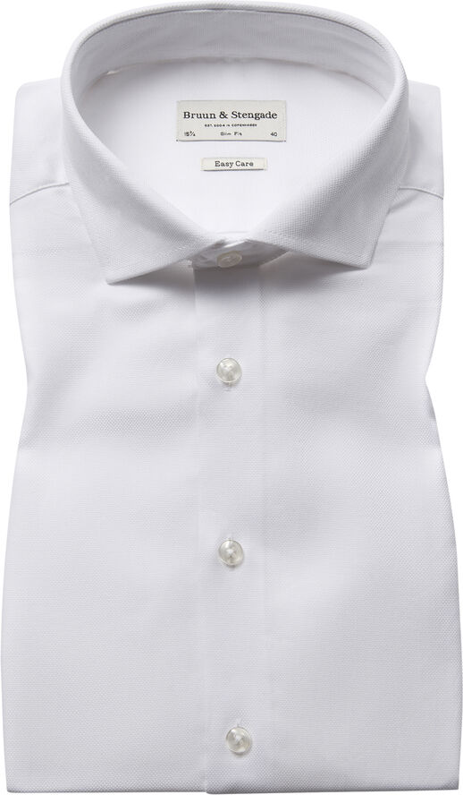 Bruun & Stengade BS Donovan Slim Fit Shirt White