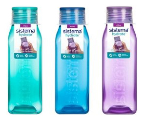 Sistema Hydrate square bottle  - 475 ml.