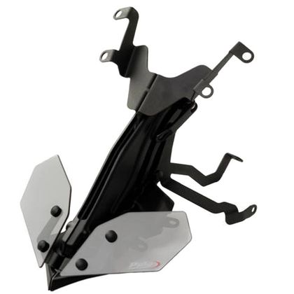 Kit de fixation Puig M.E.M. (MÉCANISME D'ÉLÉVATION MANUEL) POUR MOTO YAMAHA MT 09 2017-2020 - Noir