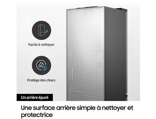 SAMSUNG - Réfrigérateur congélateur bas RB38C672ESA