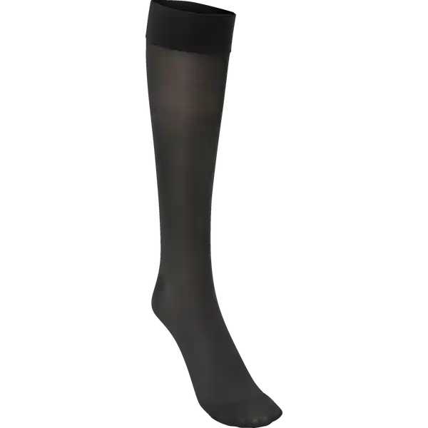 Stützkniestrumpf 40den schwarz Gr. 35 / 38