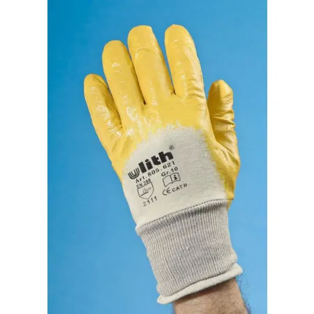 WBV 10x Nitril Arbeitshandschuhe Größe: 10 Farbe: gelb
