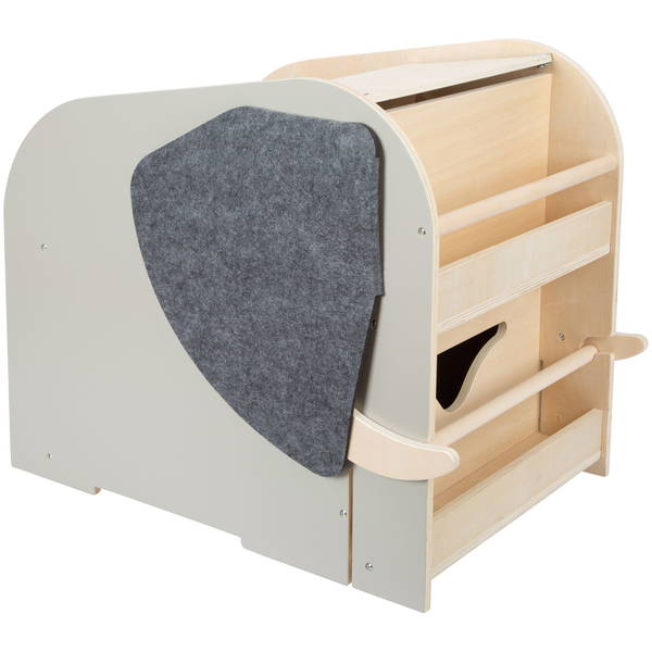 small footsmall foot   Spielzeugbox mit Sitz und Rollen Elefant Wildlife