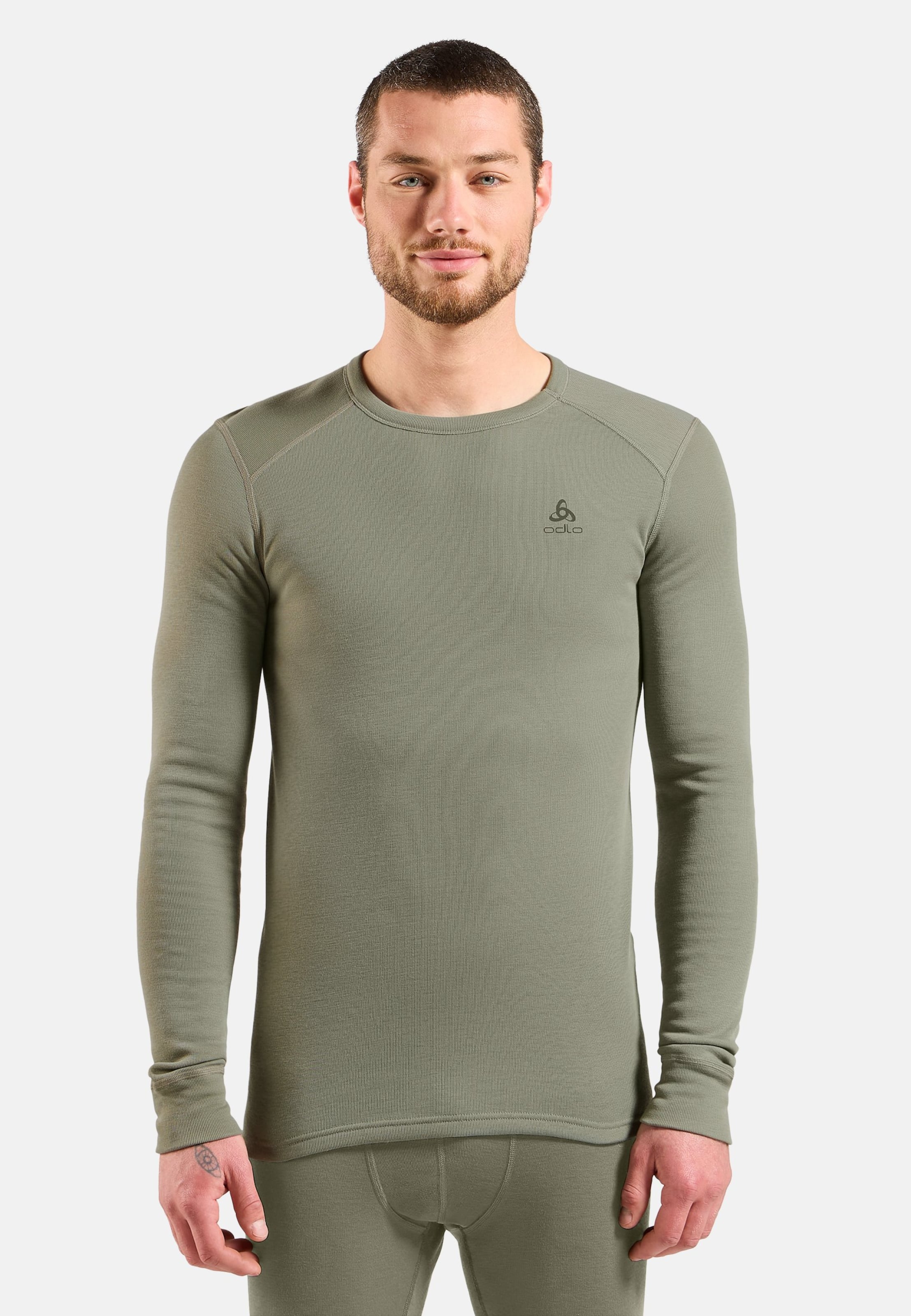 Active Warm Base Layer Langarmshirt in shadow