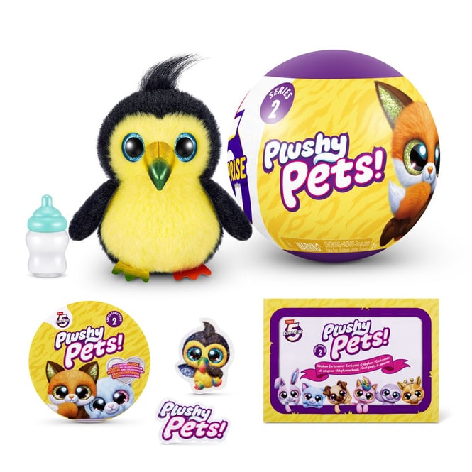 5 Surprise - Plushy Pets Serie 2 - 1 Stück