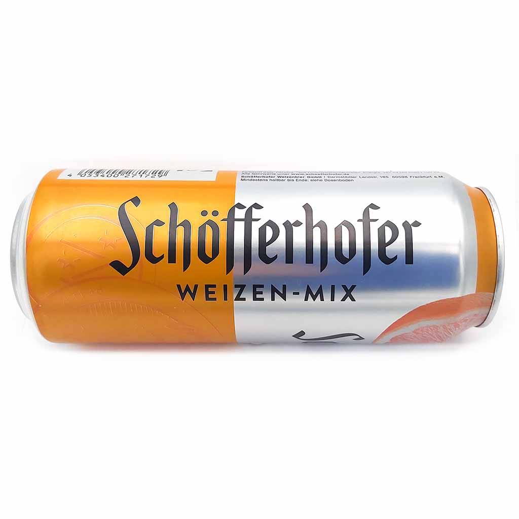 24x Schöfferhofer Weizen-Mix Grapefruit 0,5L Dosen = 12 L MHD:30.7.25
