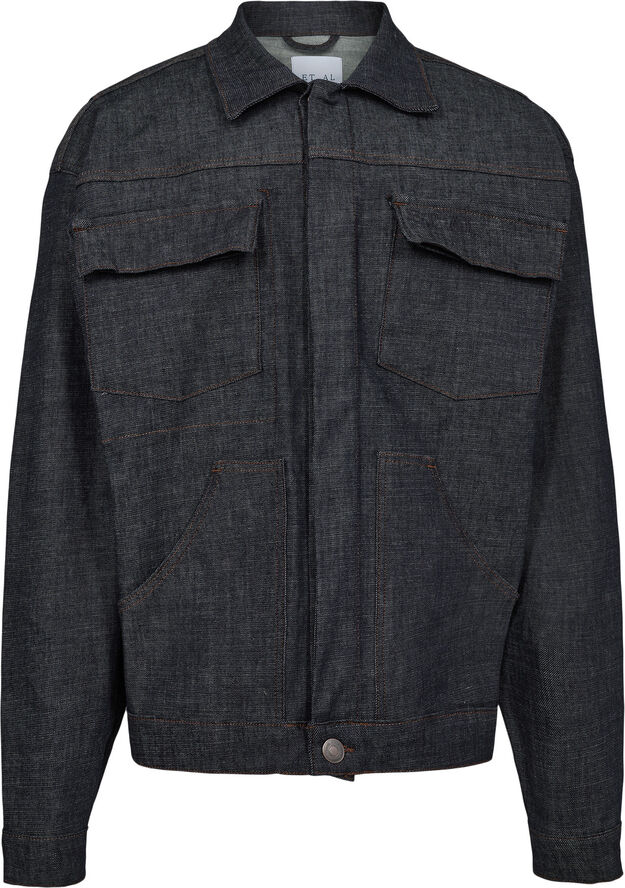 ET AL Driver Jacket Raw Denim Dark blue