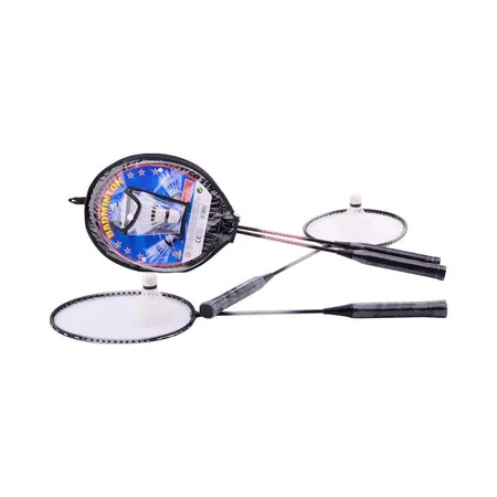 Johntoy Sports Active Badmintonset mit 2 Federbällen Kindersport