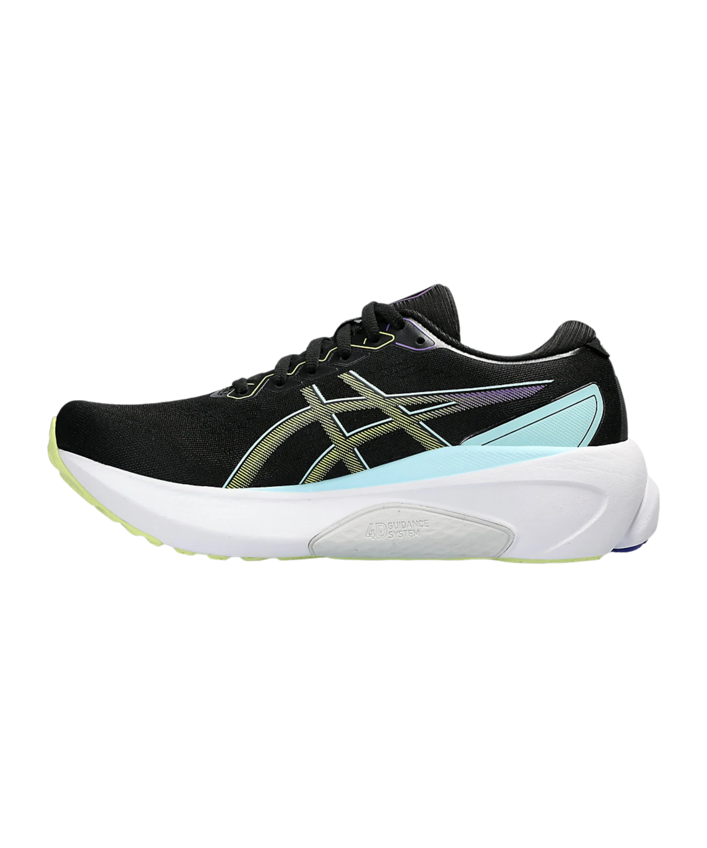 Asics Gel-Kayano 30 Damen Schwarz Gelb F003