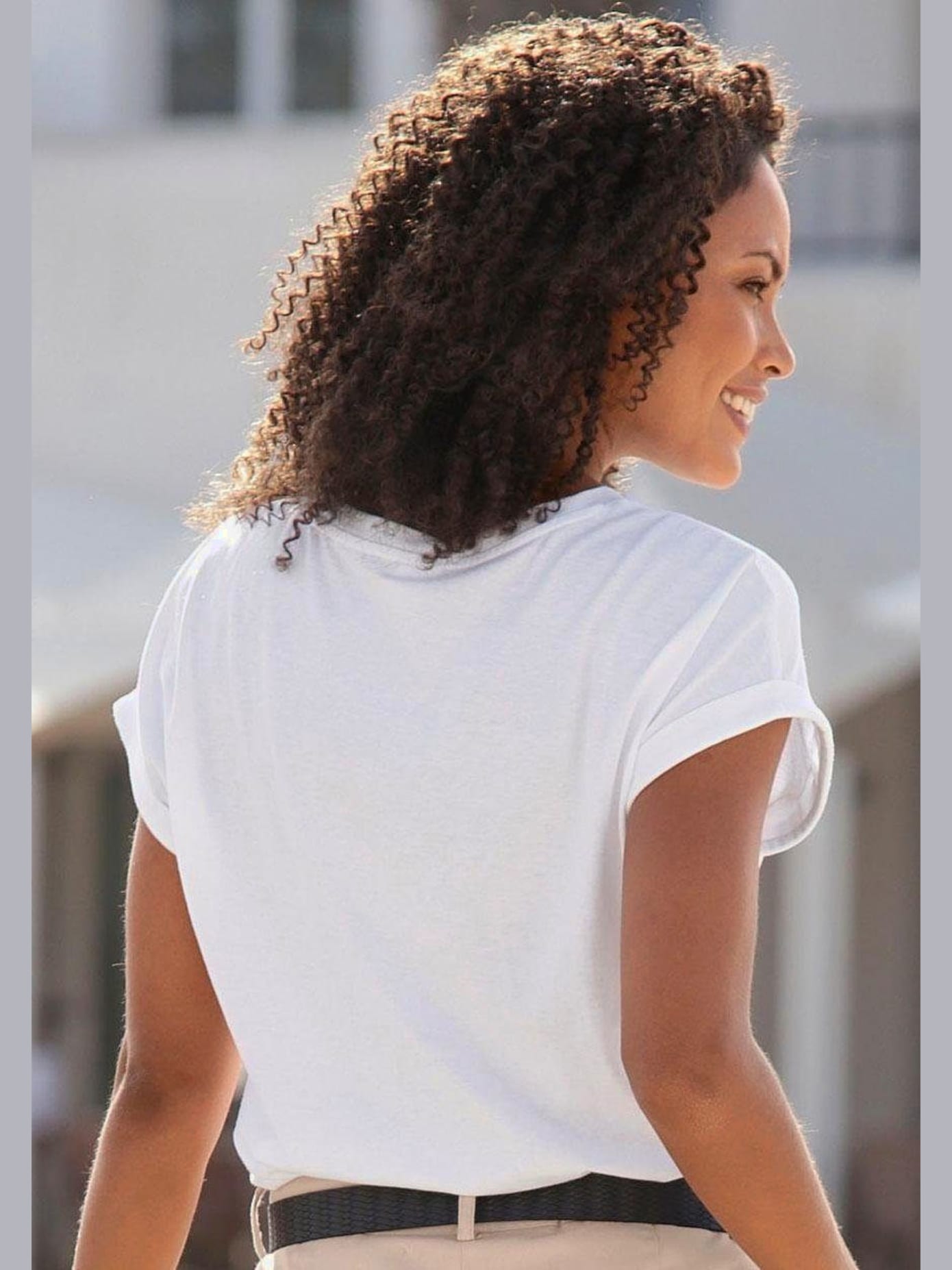 T-shirt encolure ronde