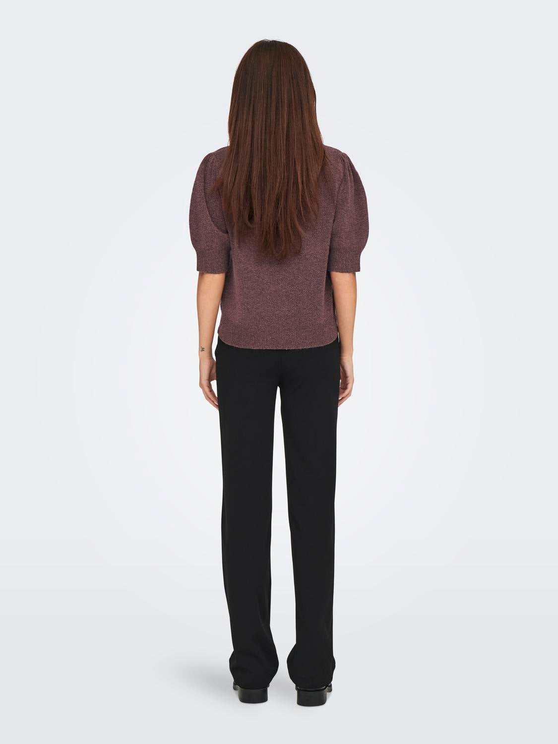 ONLRICA Strickpullover Rose Brown