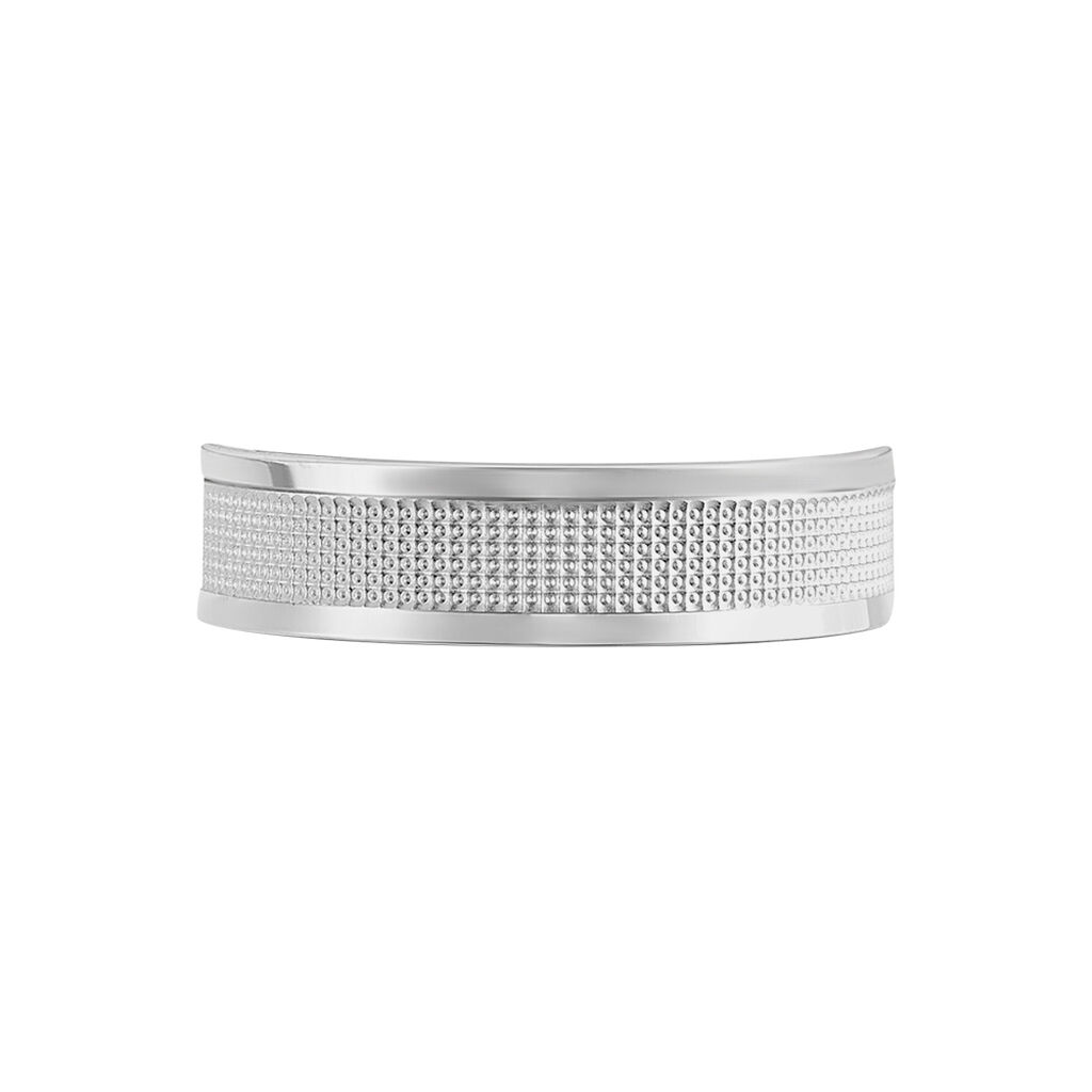 Alliance Eole Fantaisie Ruban Plat Or Blanc