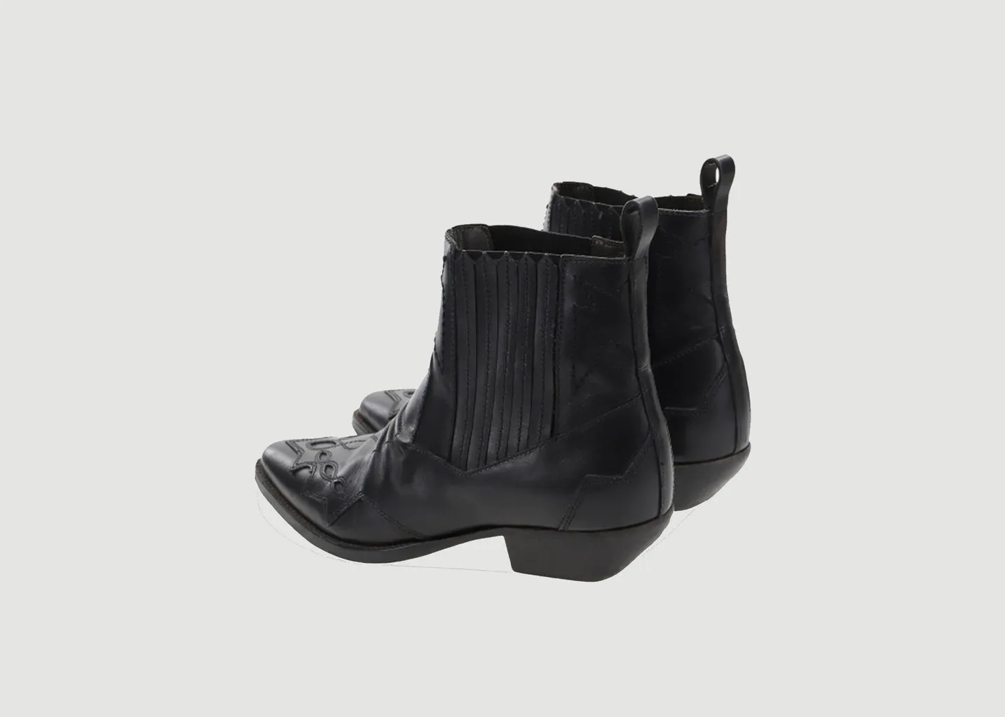 Boots en cuir Tucson Roseanna