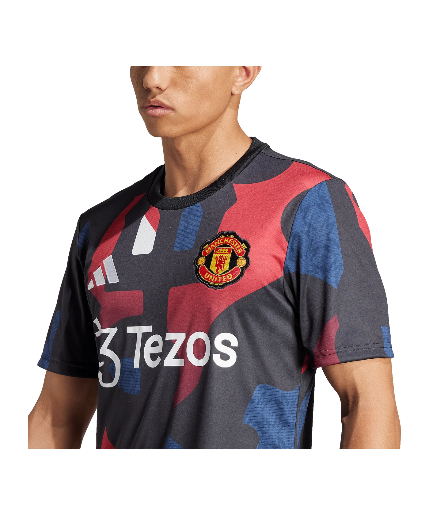 adidas Manchester United Prematch Shirt 2024/2025 Schwarz