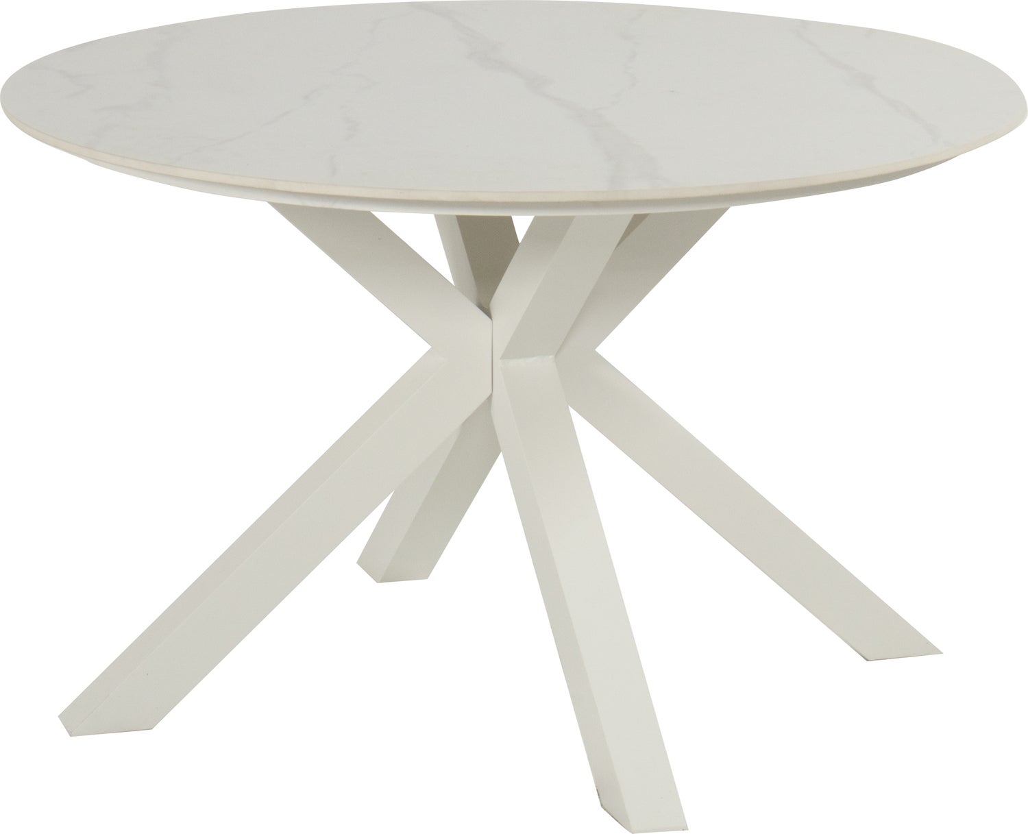 Hartman eettafel Xander wit D 120 H 75 cm