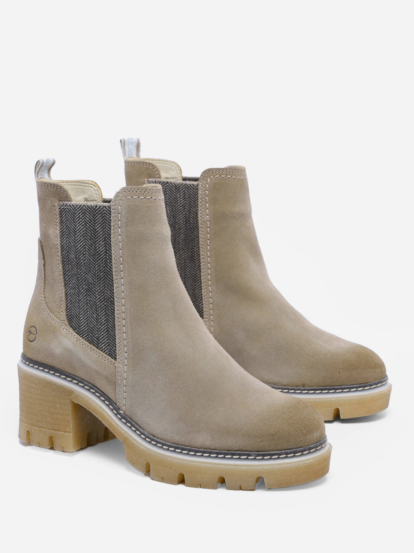 Chelsea boots  talon en cuir TAMARIS