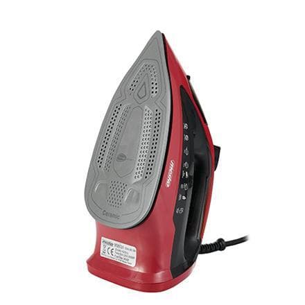 Mesko Iron MS 5031 Dampstrygejern, 2400 W, Kontinuerlig damp 40 g/min, Dampboost ydeevne 70 g/min, Rød/Sort